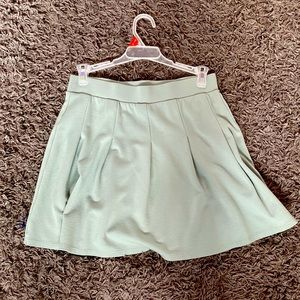 Light teal skirt